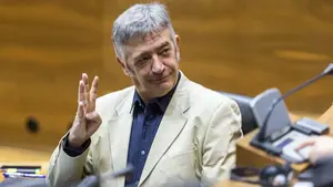 Koldo Martínez critica que el Ejército desinfectara las calles de Tudela en la crisis del coronavirus