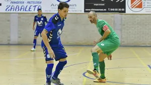 El Magna Gurpea pierde el amistoso disputado ante el Inter Movistar en el polideportivo de Noáin