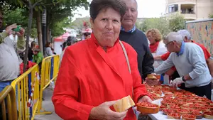 El pimiento del piquillo, el rey de la huerta de Lodosa, se convierte en protagonista de las fiestas