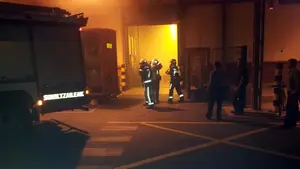 Un incendio obliga a desalojar la planta de TRW en el pol&iacute;gono de Landaben de Pamplona