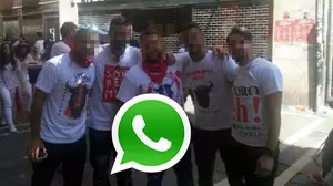 Más Whatsapps de los detenidos: planearon drogar con burundanga a una chica para abusar de ella en su viaje a San Fermín