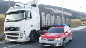Un viaje por mil euros: inmovilizan un camión en Imárcoian al pillar que el conductor cuadriplica la tasa de alcohol
