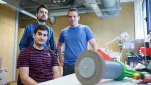 Descubre cómo es el robot inteligente en el que trabajan la UPNA y la empresa navarra GettinG Robotika