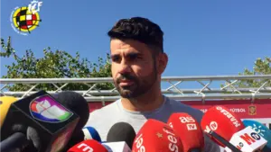 Diego Costa, delantero de la selección: "Del Bosque siempre me dio confianza; Lopetegui lo mismo"