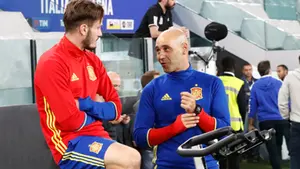 El jugador del Atlético de Madrid Saúl Ñíguez abandona la selección por molestias en el tobillo