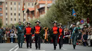 La Guardia Civil desfila en Pamplona: los mejores momentos en vídeo de la festividad de El Pilar