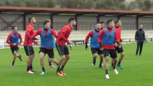 Osasuna regresa al trabajo con la vista puesta en el partido contra el Athletic en San Mamés
