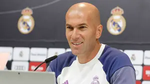 Zinedine Zidane asegura antes de recibir al Athletic en el Santiago Bernabéu: "Quiero mucho a Morata"