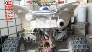 Huye drogado en un quad con el que protagoniza una persecución policial a 100km/h por las calles de Cortes