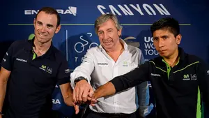 La concentración del equipo Movistar en Navarra, foto a foto