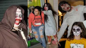 Así se lo han pasado los niños y niñas participando en la IV Carrera Zombi celebrada en La Morea