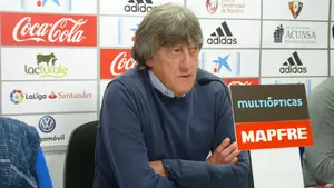 Declaraciones de Martín en Tajonar, antes de recibir al Deportivo Alavés