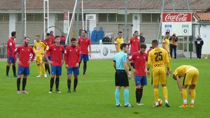 Partido amistoso entre Osasuna y Eibar en Tajonar