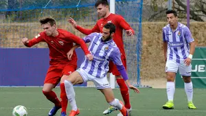 Resumen del partido de Segunda B, Valladolid B - Izarra (2-1)
