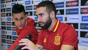 Carvajal, después de la goleada a Macedonia: "El partido ante Inglaterra es amistoso pero no lo va a ser"