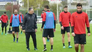 Entrenamiento de Osasuna en Tajonar con Joaquín Caparrós