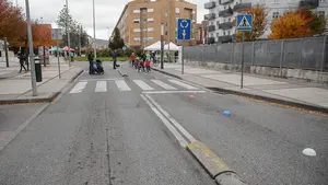 Las imágenes de la calle Marcelo Celayeta para las actividades lúdico-festivas de Bizikalea