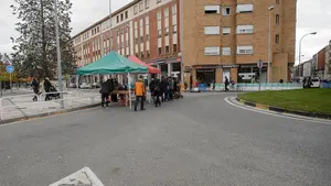 El último coletazo de Bizikalea: una calle Marcelo Celayeta desértica despide la primera edición de la polémica propuesta