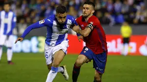 Osasuna no despierta de su letargo con el primer partido de Caparrós: la derrota en Butarque, foto a foto