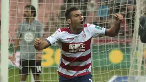 El delantero del Granada David Barral, suspendido cautelarmente de empleo por incidente con un compañero