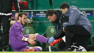 El jugador del Real Madrid Gareth Bale se perderá casi tres meses de competición por una lesión en el tobillo