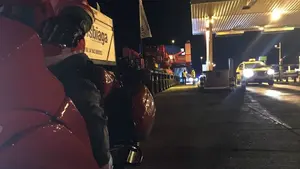 El 'súper camión' ya circula por Navarra: así ha sido el trayecto del vehículo más grande que jamás ha pisado carretera foral