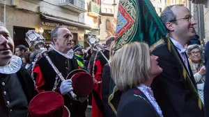 Pamplona se rinde a San Saturnino en una abarrotada procesión que honra a su patrón