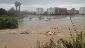 Los estragos de las inundaciones en Málaga: la Guardia Civil busca a vecinos guarecidos en los tejados