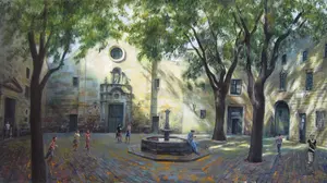 'Instantes secretos', la exposición del pintor catalán Miguel Cazaña en Pamplona