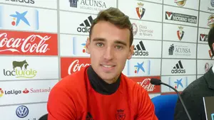 Declaraciones de Imanol García en Tajonar, antes de recibir al Barcelona