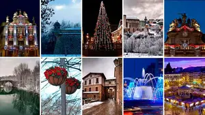 Felicita la Navidad con Pamplona: estas son las diez fotografías para desear buenas fiestas de manera digital