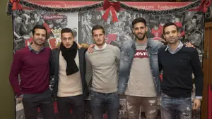 Fiesta navideña de la Fundación Osasuna en Gorráiz