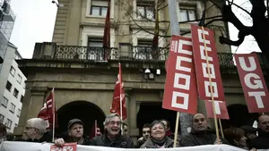 CCOO y UGT salen a la calle: afirman que es tiempo de negociar pero también de exigir resultados al Gobierno foral