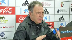 Caparrós, ante el partido de Copa: "Tenemos que salir convencidos de que se puede y de que hay 90 minutos para madurar"