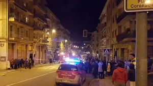 Una persona trasladada y todos los vecinos de un bloque de pisos desalojados tras un incendio en Estella