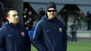 Luis Enrique, antes de jugar la Copa en San Mamés: "El tridente ha vuelto mejor de lo que se había ido"