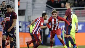 El Atlético de Simeone se lleva los tres puntos del estadio de Ipurúa y ya es cuarto en la Liga Santander