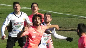 Resumen del partido de Segunda división B, Tudelano - Leonesa (1-0)
