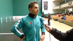 El campeón Aimar Olaizola, en su despedida: “Me estoy sintiendo muy querido”