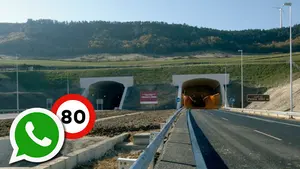 El nuevo bulo del WhatsApp de Navarra: un moderno radar mide el tiempo que se tarda en atravesar los túneles de El Perdón