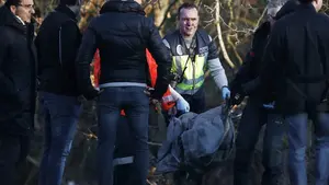 Las botas rosas de la vecina de Burlada asesinada, claves para encontrar su cuerpo, atrapado en un árbol del río 