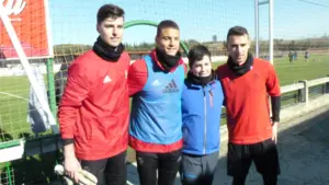 Entrenamiento de Osasuna en Tajonar a 24 horas de recibir al Sevilla en El Sadar
