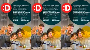 La familia de un jugador de Osasuna, protagonista de la nueva campaña del Gobierno foral para impulsar el euskera