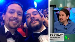 La 'magia' del cine: Pablo Iglesias aparece al mismo tiempo en los Goya y en un programa de televisión