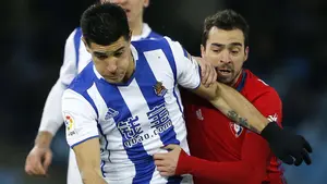 El media punta Miguel de las Cuevas es seria duda para jugar este sábado ante el Real Madrid en El Sadar