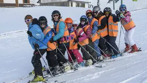 2.400 jóvenes han participado hasta ahora en la campaña escolar de esquí de fondo en Roncal y Salazar