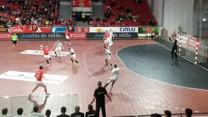 El Helvetia Anaitasuna sufre su primera derrota en la liguilla de grupos de la Copa EHF, ante el Benfica