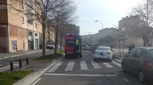 Nuevo susto en un paso de peatones en Pamplona: herido un niño de 9 años cuando cruzaba en bicicleta