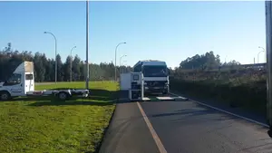 Con la lupa puesta en las carreteras navarras: la DGT inicia una campaña de control a camiones y autobuses para mejorar la seguridad