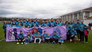 Una kilikada en Pamplona para concienciar sobre el autismo, uno de los actos estrella del V aniversario de ANA